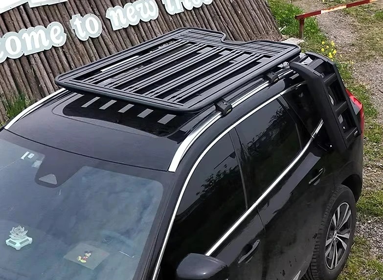 Aluminum Alloy Car Roof Cargo Luggage Rack Baskets for XC90 2019-2024 2025+